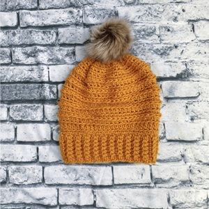 Slouchy Beanie, Pom Pom Beanie, Unisex Beanie, Ribbed Beanie, Pom Pom Hat